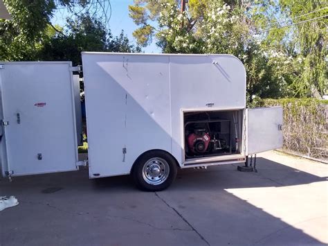 To become a mobile home trailer mover, obtain a Class A commercial driver’s license, or CDL. . Used mobile detailing trailer for sale